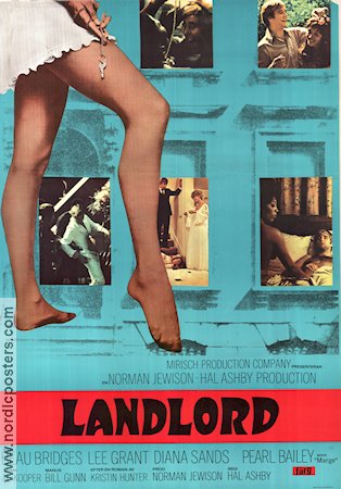 Landlord 1971 poster Beau Bridges Pearl Bailey Hal Ashby Damer