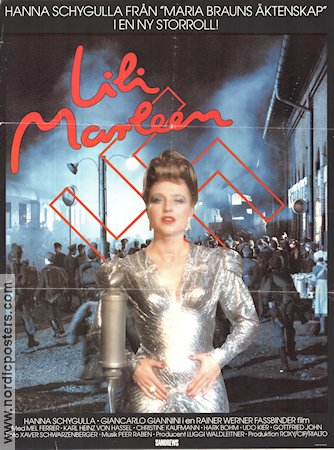 Lili Marleen 1981 poster Hanna Schygulla Rainer Werner Fassbinder