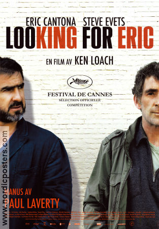 Looking for Eric 2009 poster Eric Cantona Steve Evets Stephanie Bishop Ken Loach Fotboll Kändisar