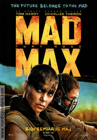 Mad Max Fury Road 2015 poster Charlize Theron Tom Hardy George Miller Hitta mer: Mad Max