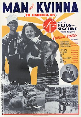 Man och kvinna 1940 poster Fejos Skoglund