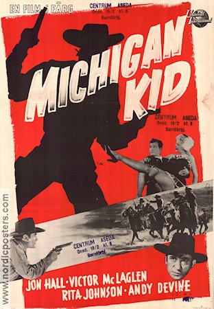 Michigan Kid 1947 poster Jon Hall