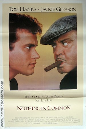 Nothing in Common 1986 poster Tom Hanks Jackie Gleason Eva Marie Saint Garry Marshall Rökning