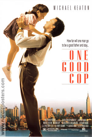 One Good Cop 1991 poster Michael Keaton Rene Russo Anthony LaPaglia Heywood Gould Barn Poliser