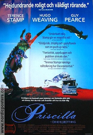 Priscilla 1996 poster Terence Stamp ABBA Filmen från: Australia