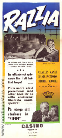 Razzia 1958 poster Charles Vanel Bella Darvi Danik Patisson Pierre Chenal