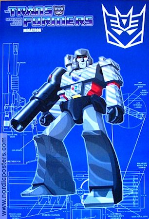 Transformers Megatron 1987 poster Hitta mer: Transformers Animerat Från TV