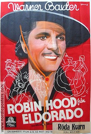 The Robin Hood of Eldorado 1937 poster Warner Baxter Eric Rohman art