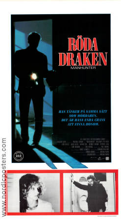 Röda draken 1986 poster William Petersen Kim Greist Joan Allen Michael Mann Hitta mer: Hannibal Lecter