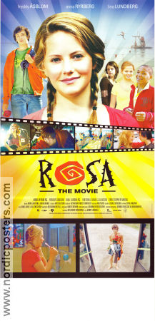Rosa the Movie 2007 poster Anna Ryrberg Freddy Åsblom Christopher Mhina Manne Lindwall Från TV Från serier