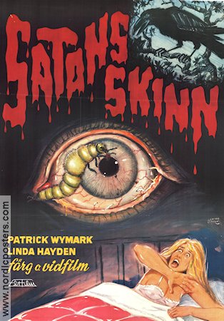 Satans skinn 1971 poster Patrick Wymark Linda Hayden