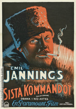 Sista kommandot 1928 poster Emil Jannings Josef von Sternberg