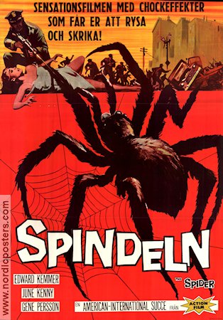 Filmaffisch Spindeln 1961