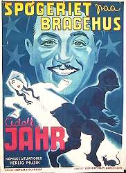 Spogeriet paa Bragehus 1950 poster Adolf Jahr