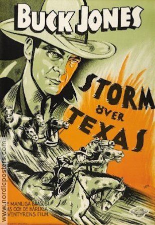 Storm över Texas 1935 poster Buck Jones