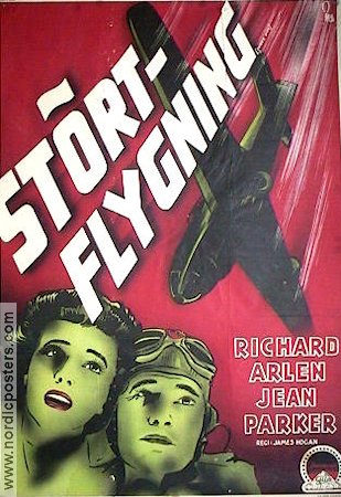 Störtflygning 1942 poster Jean Parker Flyg