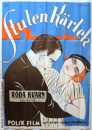 Stulen kärlek 1935 poster Filmen från: Poland