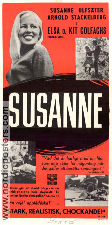 Susanne 1960 poster Susanne Ulfsäter Arnold Stackelberg Elsa Kit Colfach