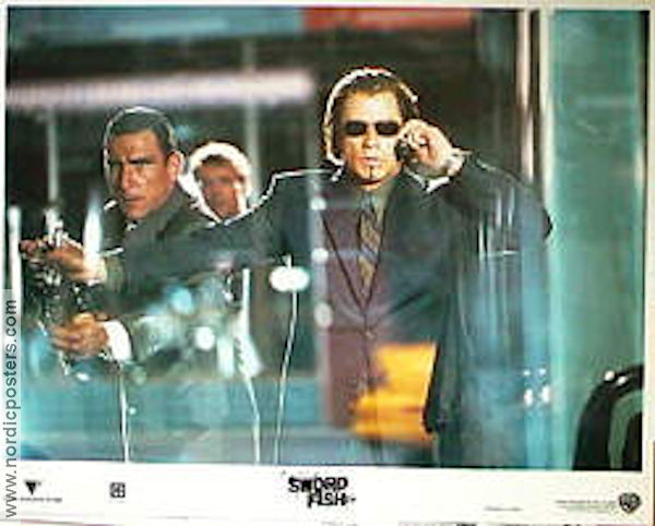 Swordfish 2001 lobbykort John Travolta Halle Berry
