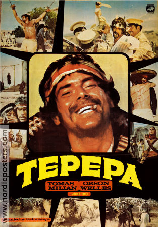 Tepepa 1969 poster Tomas Milian Orson Welles John Steiner Giulio Petroni