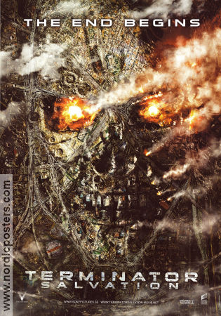 Terminator Salvation 2009 poster Christian Bale Sam Worthington Anton Yelchin McG Robotar