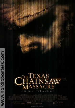 The Texas Chainsaw Massacre 2003 poster Jessica Biel Jonathan Tucker Andrew Bryniarski Marcus Nispel