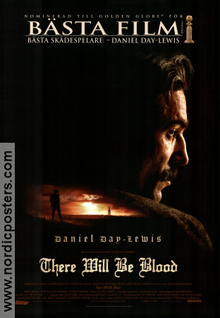 There Will Be Blood 2007 poster Daniel Day-Lewis Paul Dano Ciaran Hinds Paul Thomas Anderson