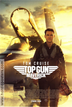 Top Gun: Maverick 2022 poster Tom Cruise Jennifer Connelly Miles Teller Joseph Kosinski Flyg