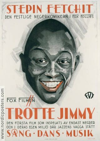 Trötte Jimmy 1929 poster Stepin Fetchit