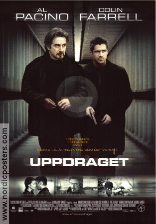 Uppdraget 2003 poster Al Pacino Colin Farrell Bridget Moynahan Roger Donaldson