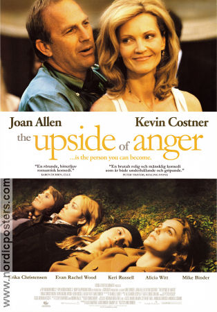 The Upside of Anger 2005 poster Joan Allen Kevin Costner Erika Christensen Mike Binder