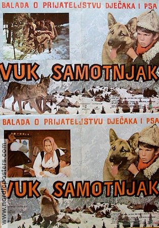 Vuk samotnjak 1972 poster Filmen från: Yugoslavia