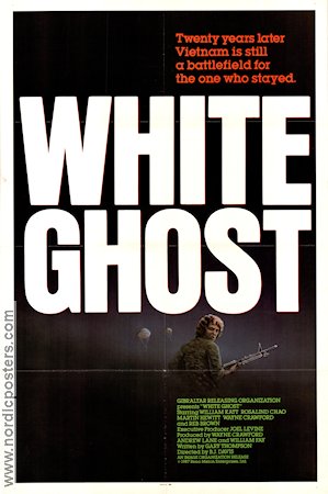 White Ghost 1988 poster William Katt Rosalind Chao Martin Hewitt BJ Davis