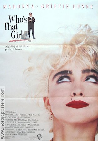 Who´s That Girl 1987 poster Madonna Griffin Dunne