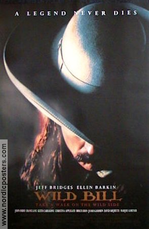 Wild Bill 1995 poster Jeff Bridges