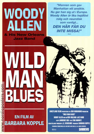 Wild Man Blues 1997 poster Woody Allen Barbara Kopple Dokumentärer Jazz