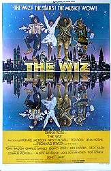 The Wiz 1978 poster Diana Ross Michael Jackson