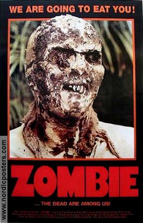Zombie 1979 poster Lucio Fulci