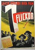 7 flickor 1944 poster Lilli Palmer Leslie Howard Krig