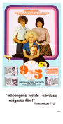 9 till 5 1980 poster Jane Fonda Dolly Parton Lily Tomlin Colin Higgins Klockor