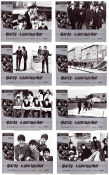 A Hard Day´s Night 1964 lobbykort Beatles John Lennon Paul McCartney Ringo Starr George Harrison Richard Lester