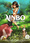 AINBO: Spirit of the Amazon 2021 poster Lola Raie Richard Claus Animerat