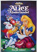 Alice i Underlandet 1998 poster Animation