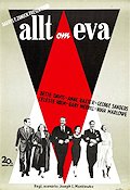 Allt om Eva 1950 poster Bette Davis Anne Baxter Joseph L Mankiewicz
