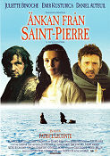 Änkan från Saint-Pierre 2000 poster Juliette Binoche Daniel Auteuil Emir Kusturica Patrice Leconte