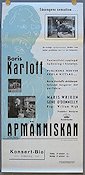 Apmänniskan 1940 poster Boris Karloff