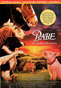 Babe 1995 poster Christine Cavanaugh James Cromwell Chris Noonan