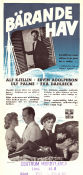 Bärande hav 1951 poster Alf Kjellin Ulf Palme Eva Dahlbeck Arne Mattsson