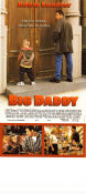 Big Daddy 1999 poster Adam Sandler Joey Lauren Adams Dennis Dugan Barn
