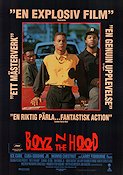 Boyz n the Hood 1991 poster Ice Cube Cuba Gooding Hudhail Al-Amir John Singleton Gäng